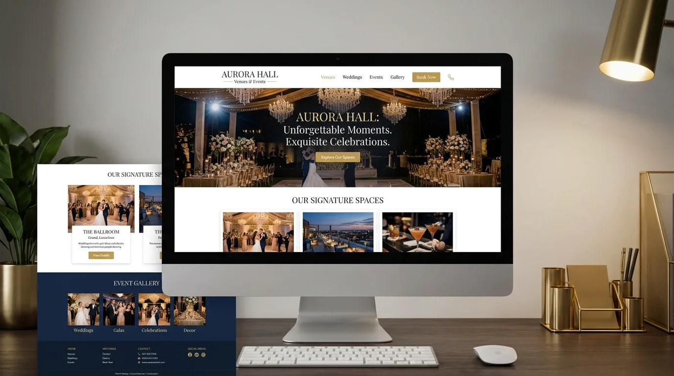 Canaan Events digital audio services and event sound website design